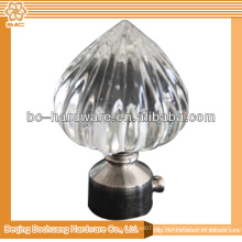 Kristall Vorhang Finials &amp; Metall Vorhang Finials